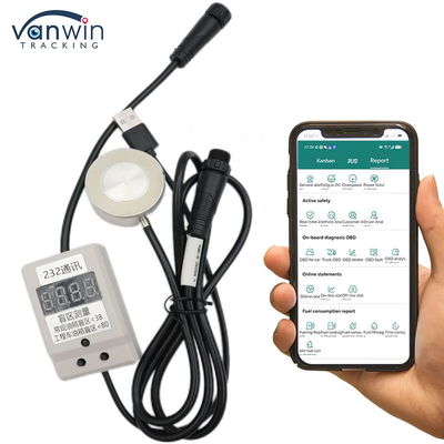 Truck Fuel Monitor Global Positioning System Tracker Fuel Tank Level Sensor Fuel Level Temperature Sensor