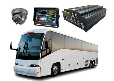 Bus CCTV HDD Mobile DVR 4CH Hard Drive H.264 Compression Format