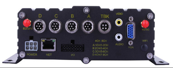 4G 5G WIFI GPS 8 CH AI Mobile DVR ADAS DMS With HDD SSD SD Card For Car Bus Truck