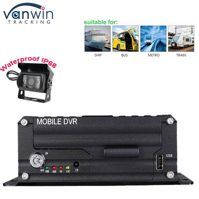 1080P H265 DUAL SD Card 8 Channel Mobile DVR with HDD Max 2TB for Taxi Trucks Vans