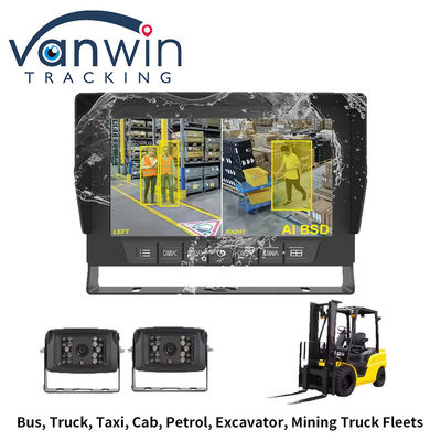 IP69K 7 / 10.1 Inch Waterproof AHD Quad TFT Car Monitor Dispaly For Universal Vehicles