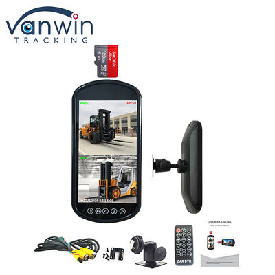 7 inch 2 Channel HD 1 Way Audio Input Car Monitor Rearview Mirror High Digital New Panel