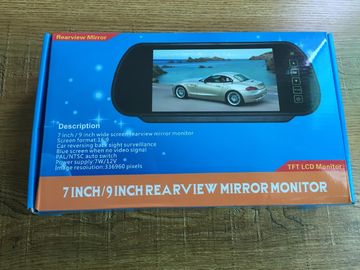7" Color TFT LCD Car Rear view Mirror Monitor for Cars, vans, trucks
