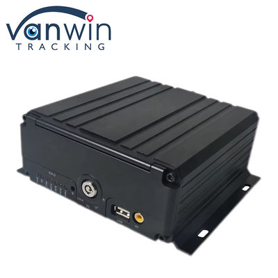 Full Hd 1080P 8CH Mobile DVR SD Card 4G GPS H.265 CMSV6 Bus Truck DVR Security System
