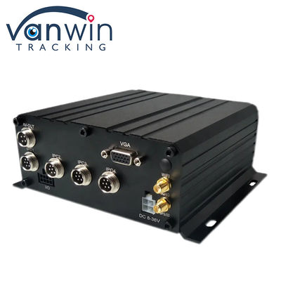 Full Hd 1080P 8CH Mobile DVR SD Card 4G GPS H.265 CMSV6 Bus Truck DVR Security System