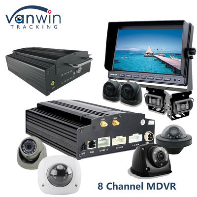 4G Wifi Gps MDVR Camera System 8CH Mobile Digital Video Recorder For Bus Truck Vehicle