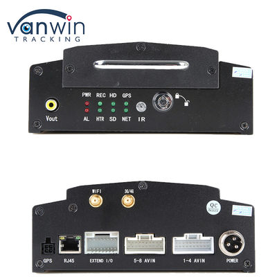 4G Wifi Gps MDVR Camera System 8CH Mobile Digital Video Recorder For Bus Truck Vehicle