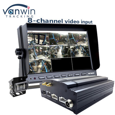 4G Wifi Gps MDVR Camera System 8CH Mobile Digital Video Recorder For Bus Truck Vehicle
