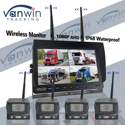 7 Inch AHD Digital Wireless Camera System for Truck Reverse Car Camera Wireless TFT Car Monitor Kits
