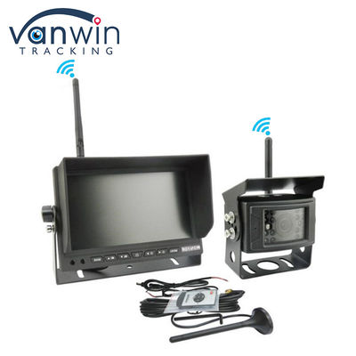 7 Inch AHD Digital Wireless Camera System for Truck Reverse Car Camera Wireless TFT Car Monitor Kits
