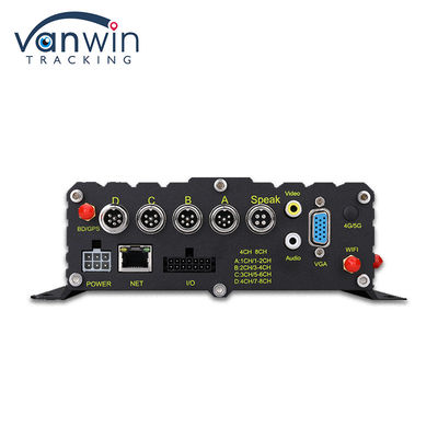 ADAS DMS BSD AI Vehicle Fleet Cam Car With 8CH WiFi GPS 4G Live View Mobile DVR For Car