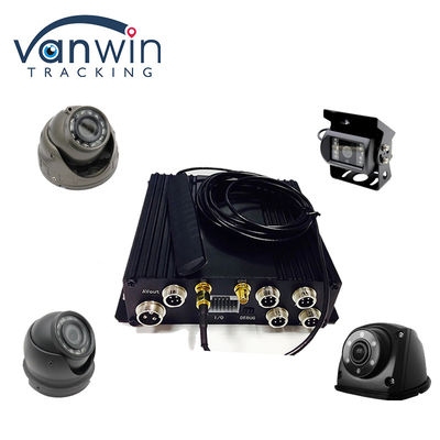 MAX 512GB Dual SD Card Storage 4CH Mobile DVR With 4G GPS 1080P Full HD SD Card Mdvr