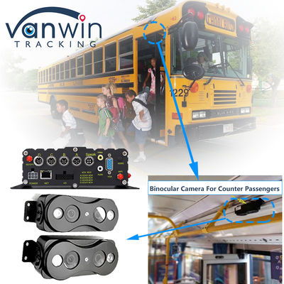AI MDVR People Counting Camera Bus Passenger Counter MDVR With Bus People Counter