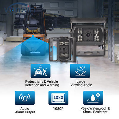 IP69 AHD 170° Wide Angle Car Camera Vehicle Security CCTV Camera For Mobile Video Solutions