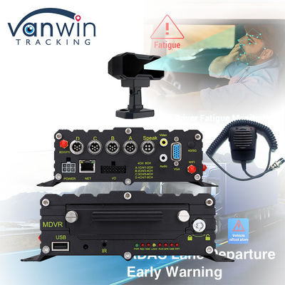 8CH AI BSD ADAS DMS MDVR System HD 1080P HDD Mobile DVR With 4G GPS WIFI Function