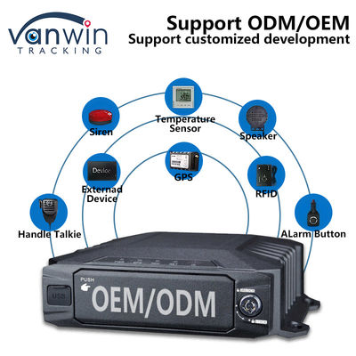 8CH 1080P AHD HDD Mobile DVR With 4G GPS MDVR Recorder Truck Security Monitor Alarm System