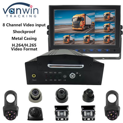 OEM 8CH HD 1080P HDD Mobile DVR With 4G GPS WIFI MDVR For Fleet Management System