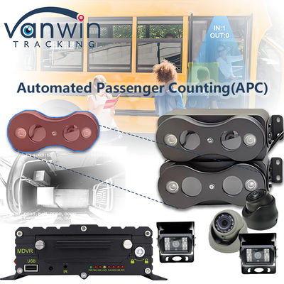 High Accuracy People Counting Sensor Camera Automatic Bus Passenger Counter Connect MDVR