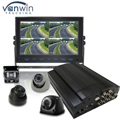 4CH 4G HDD Mobile DVR GPS WiFi Live Video Car CCTV DVR Truck Cmsv6 System