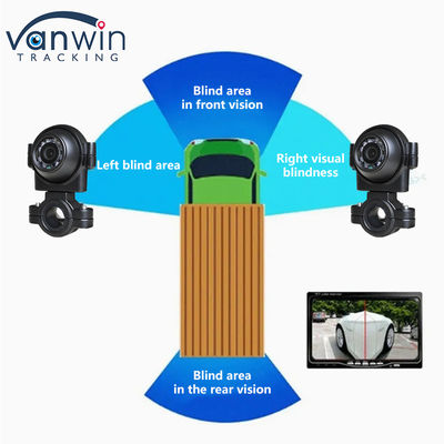 AHD 1080P IP69K Side View Camera With Night Vision Vehicle CCTV Camera For Bus Truck