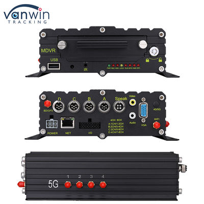 8CH 1080p 4G AI Mobile DVR With ADAS DMS BSD Camera System GPS Mobile DVR For Truck