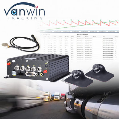 Easy Intall Vehicle Cctv MDVR Ultrasonic Fuel Oil Diesel Liquid Level Monitoring Fleet Monitoring