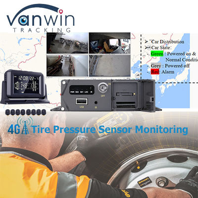 4CH Dual SD 1080P HD 4G 5G WIFI GPS Mobile DVR Video Recorder for Trucks