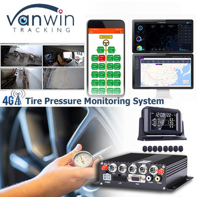 4CH 8CH SD Mdvr Tire Pressure Fuel Monitoring Driving Recorder Fleet Tracking Management