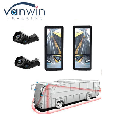 AHD 1080P DVR Waterproof 12.3 Inch Front Rear Blind Area Car Monitor with Rear View Side View Camera