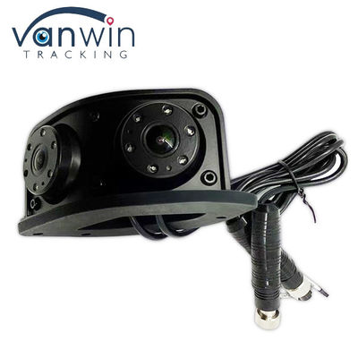 HD IR Night Vision Waterproof 1080P Dual Lens Side View Blind Area Rearview Mirror Rear View Backup Camera for Bus
