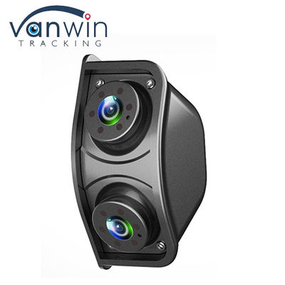 HD IR Night Vision Waterproof 1080P Dual Lens Side View Blind Area Rearview Mirror Rear View Backup Camera for Bus