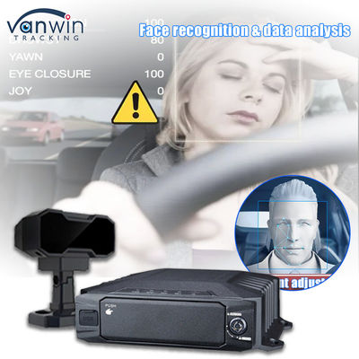 8CH 1080P HDD AI Mobile DVR Security Systems With 4G GPS WIFI ADAS DSM BSD