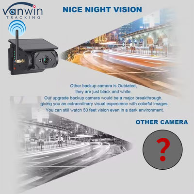 10.1 Inch Car Monitor Solar Power Wireless Surveillance CCTV System Camera Security