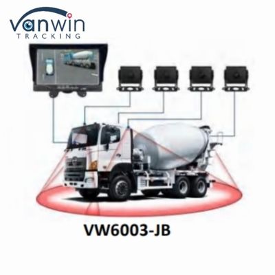 3D 360-Degree Car Camera Recorder System for Truck Bus Match AHD 7 / 9 / 10.1 Inch Monitor