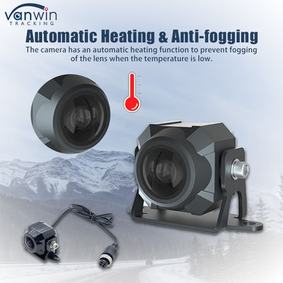 1080P IP69 Waterproof 2MP Vehicle Heating Anti Fog Car Camera with 180 Degree View Angle and Waterproof Function
