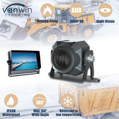 1080P IP69 Waterproof 2MP Vehicle Heating Anti Fog Car Camera with 180 Degree View Angle and Waterproof Function