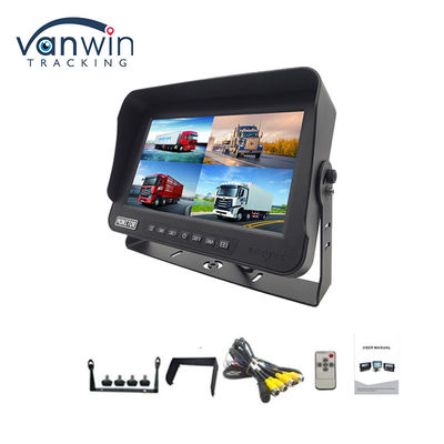 10.1 Inch AHD 1080P MDVR Monitor 4 Channel Full HD Waterproof Split Display Monitor For Vehicle