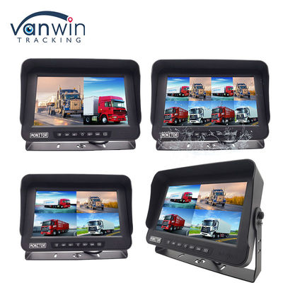 10.1 Inch AHD 1080P MDVR Monitor 4 Channel Full HD Waterproof Split Display Monitor For Vehicle