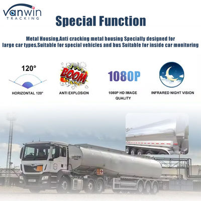 Explosion Proof Camera Stainless Steel IP68 Waterproof Truck Camera Suitable