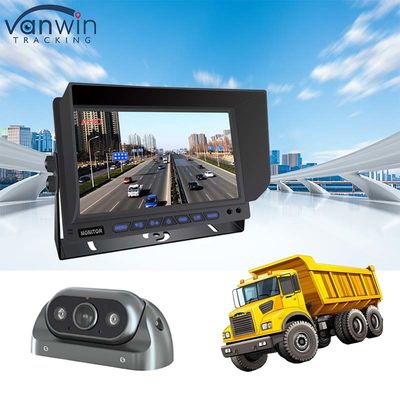 AHD Monitor 4 Channel 7 Inch Full HD1080P MDVR Split Display Car Monitor For Vehicle