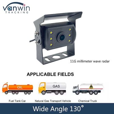 7 inch AHD 130 Angle Radar Reverse Side Rear View Vehicle Camera DC 5-25V Power Consumption for Bus Truck