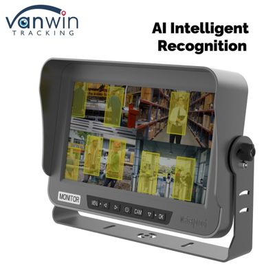 4 CH AI Vehicle Monitoring System IPX69 Waterproof Explosion-proof 10-inch AHD Display