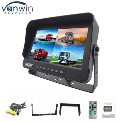 4 CH AI Vehicle Monitoring System IPX69 Waterproof Explosion-proof 10-inch AHD Display