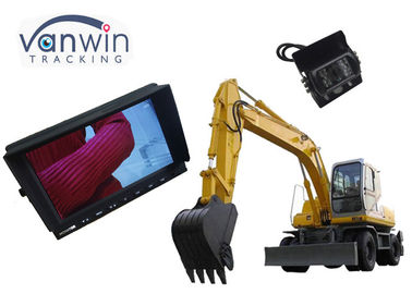 1080P 3 Channels tft lcd color monitor With stand mount, sunshade design for Truck