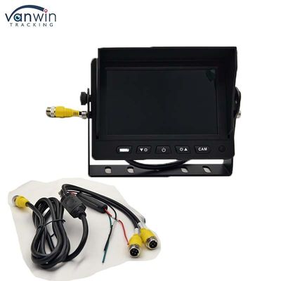 5 Inch Car GPS Monitor HD AHD Digital TFT LCD Small Auto Monitoring System IPS Rear View Display