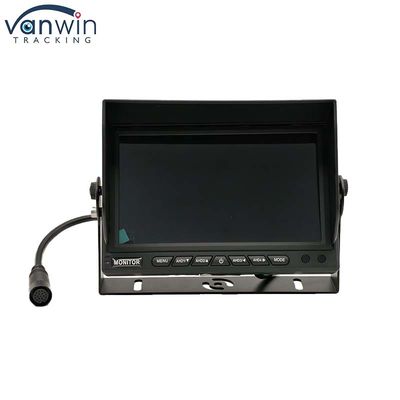 AHD 1080P MDVR Monitor 7 Inch Split Display Monitor SD Card  Camera Rear View Reversing Kit for RV Motorhome Truck Bus