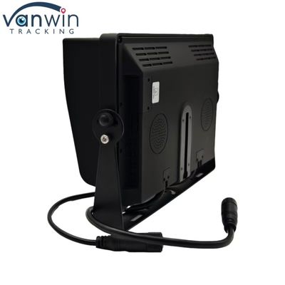 Black High Definition 4 Channel Car Monitor 7 "9" 10" Size Optional For A Variety Of Vehicles System PAL / NTSC