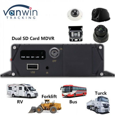 1080P MDVR 8 CH SD Card Mobile Digital Recorder Professional Vehicle Monitoring System For Bus Truck Fleet