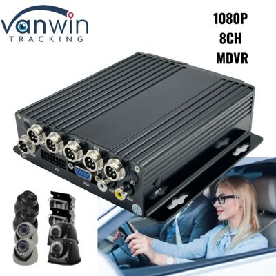 4G SD Card MDVR 1080P 8 Channel Vehicle Recorder With GPS Function Suitable For Every Fleet