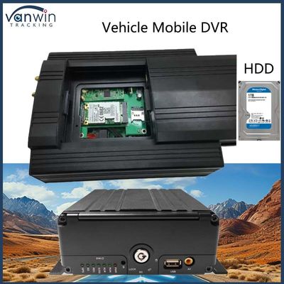 4 Channel 8 Channel HDD Card Mobile DVR GPS Fleet Management System